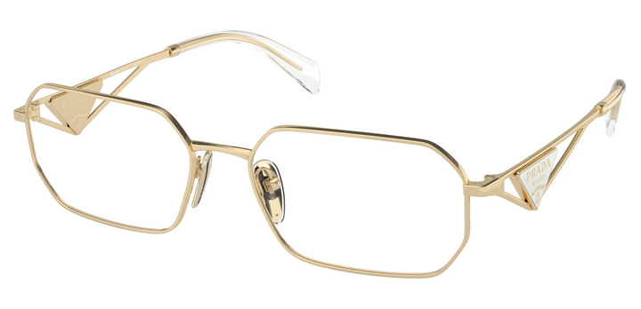 Prada PR A53V Eyeglasses Frames in Gold
