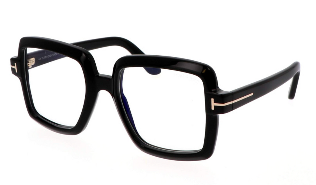 Tom Ford FT5913-B Black Square Bluelight Frames