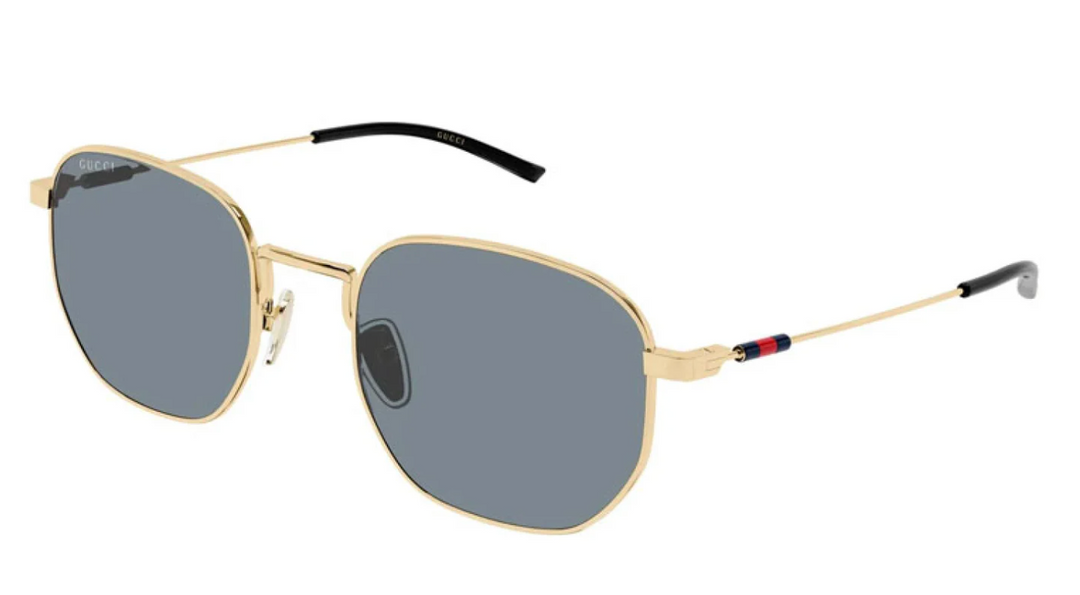 Gafas de sol extragrandes Gucci GG0817S con lentes grises 