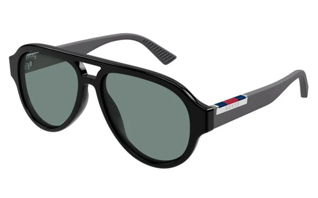 Gafas de sol con montura gruesa en marrón Gucci GG1338SK