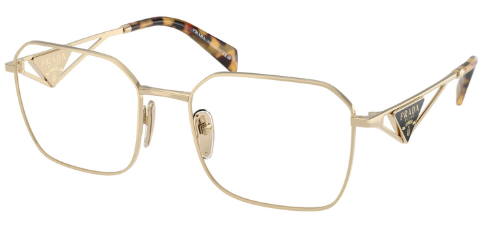 Prada PRA51V Eyeglasses Frames in Gold