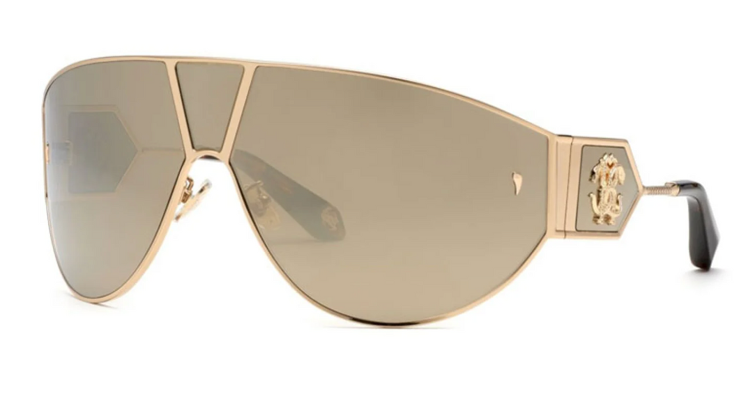 Gafas de sol ovaladas de pierna baja en negro Gucci GG1235S