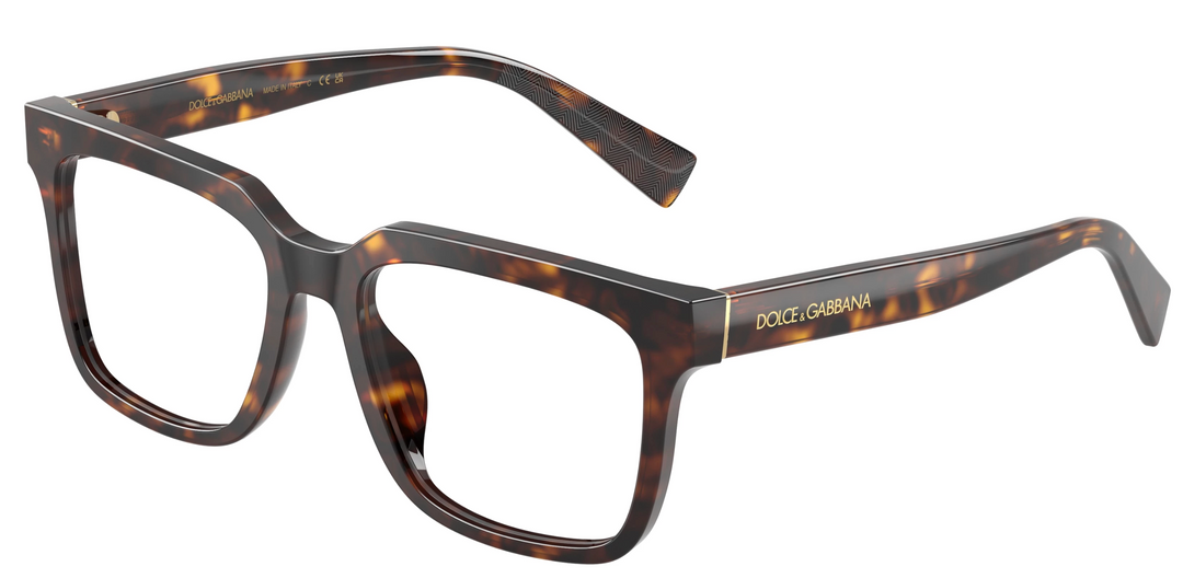 Dolce & Gabbana DG3422 Unisex Havana Brown Frames