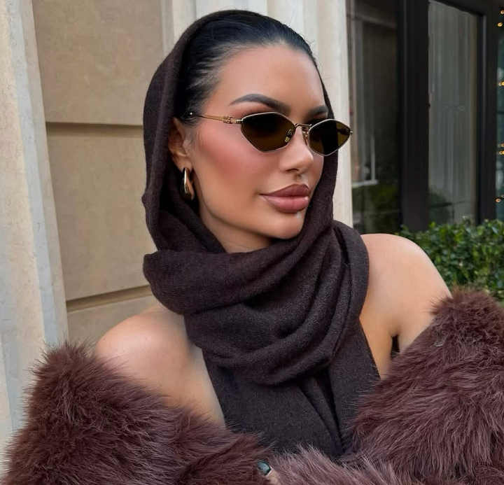 Miu Miu MU56ZS Sunglasses in Gold Grey