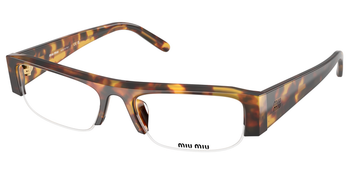 Miu Miu MU B07S Havana Bluelight Sunglasses