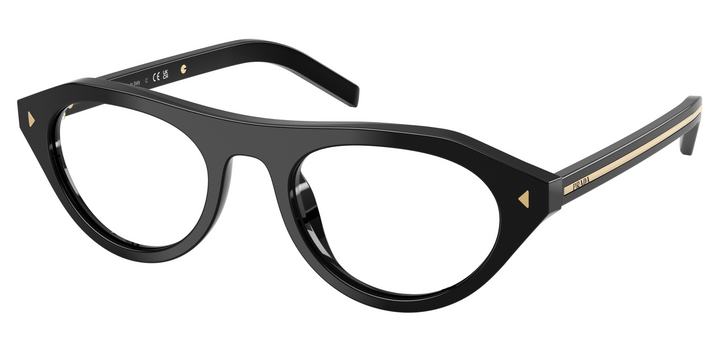 Prada PR B15S Black Bluelight Sunglasses