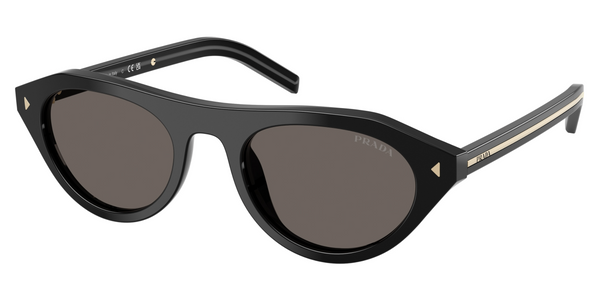 Prada PR B15S Black Sunglasses