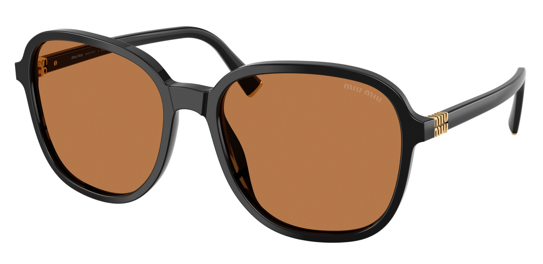 Miu Miu MU B01S Oversized Black Sunglasses