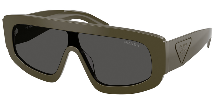 Prada PR D10S Sunglasses in Olive Green