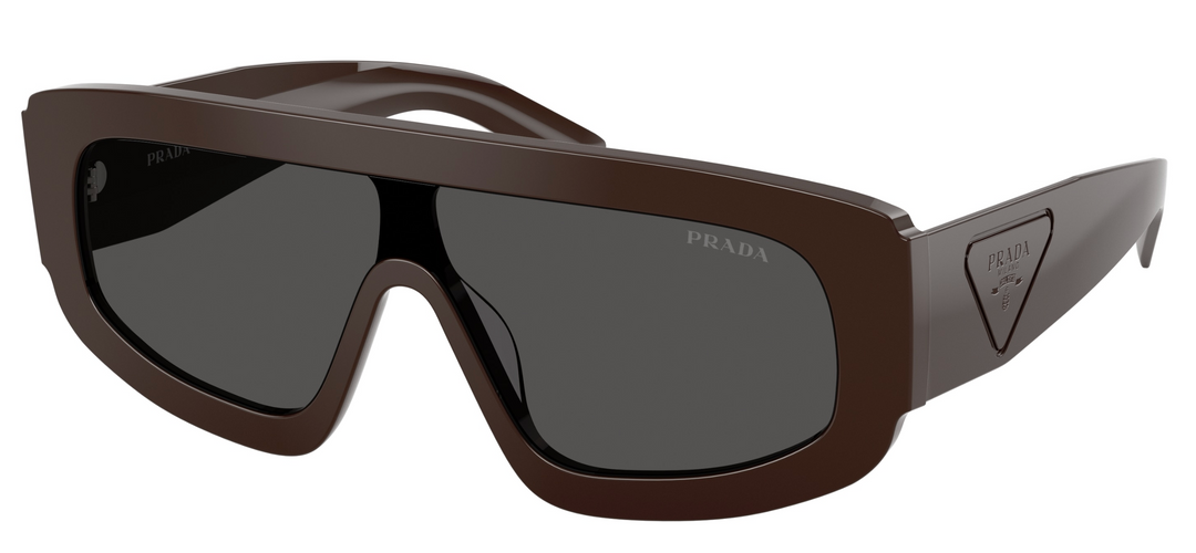 Prada PR D10S Sunglasses in Burgundy