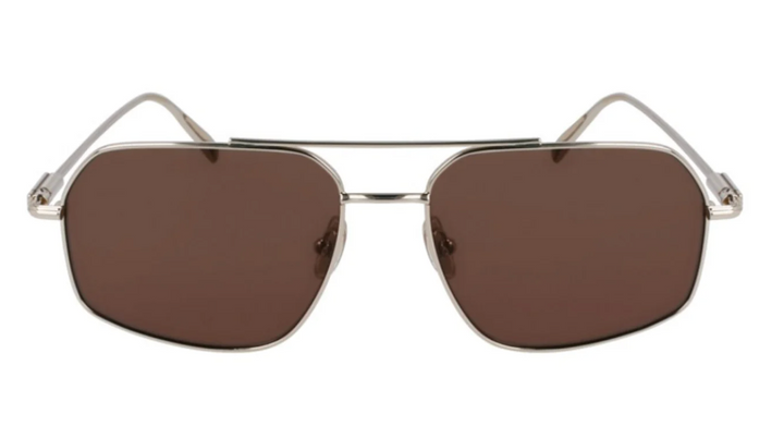 Salvatore Ferragamo SF225S gafas de sol azules sin montura