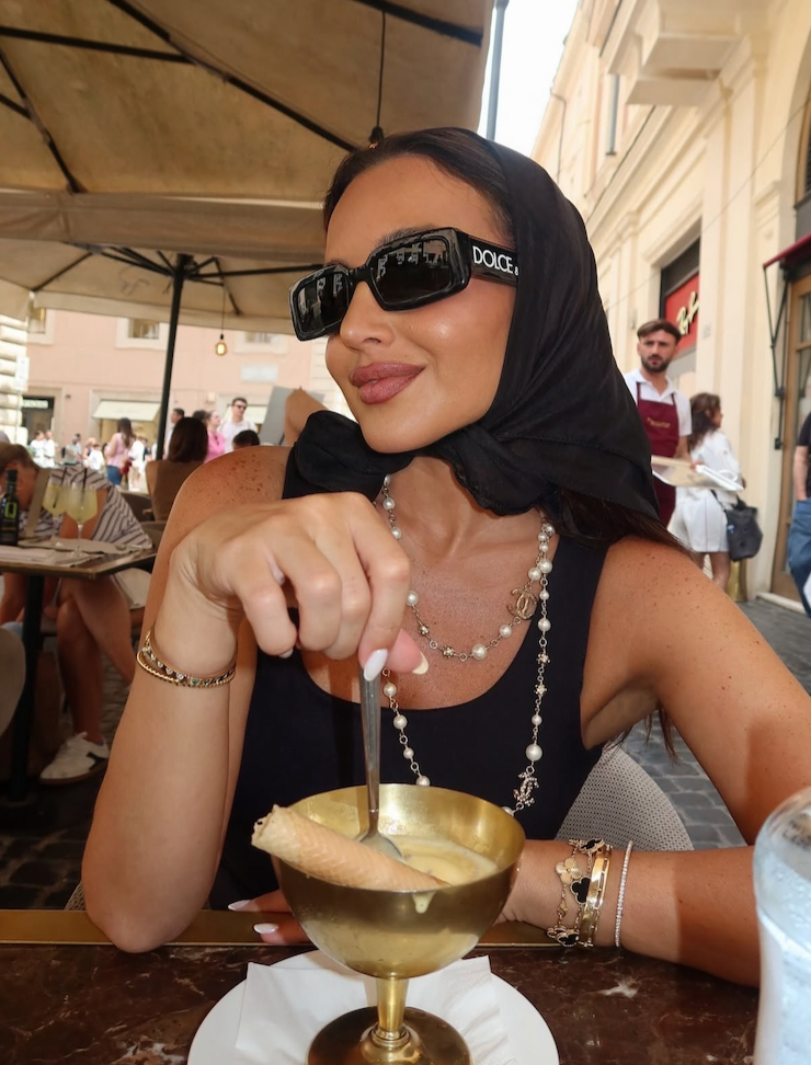 Dolce & Gabbana DG6187 Black Rectangular Sunglasses