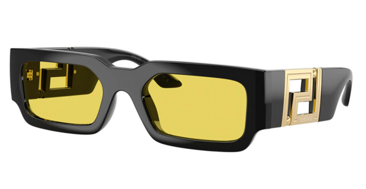 Versace Gafas de sol con máscara VE4446 en negro