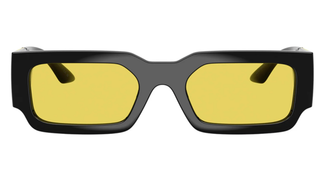 Versace Gafas de sol con máscara VE4446 en negro