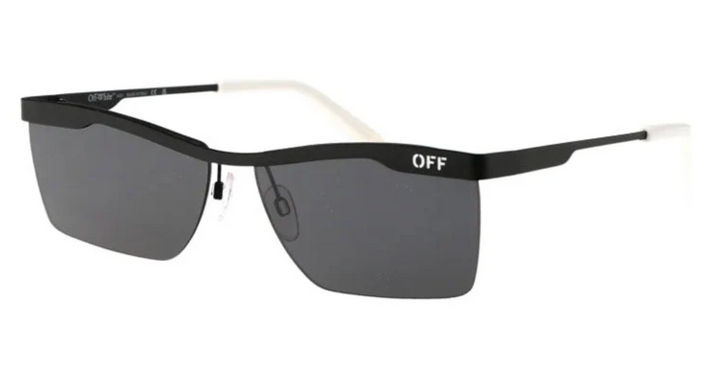 Off White Rimini Metal Sunglasses in Black