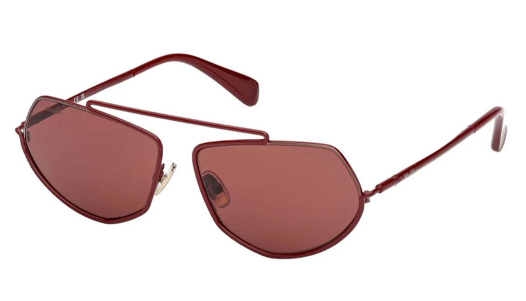 Max Mara MM0165 Joey Sunglasses in Bordeaux