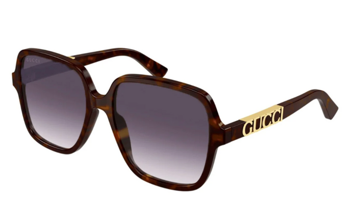 Gucci GG1189S Gafas de sol cuadradas en oro negro
