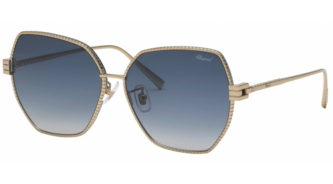 Chopard Gafas de sol con espejo dorado Cannes de edición limitada