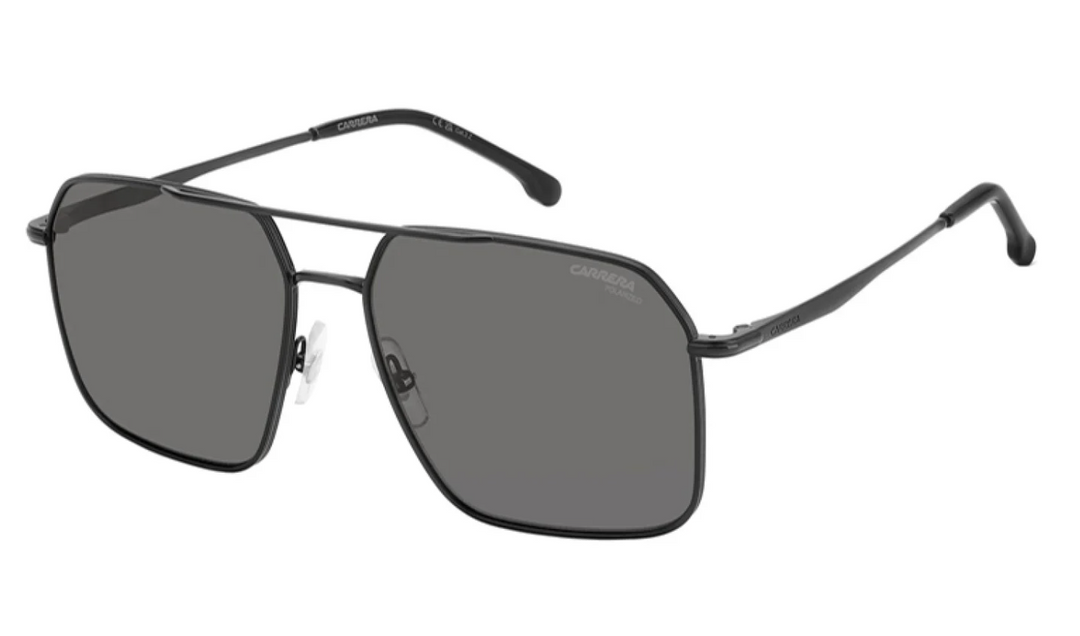 Carrera 333/S Aviator Sunglasses in Black Polarized