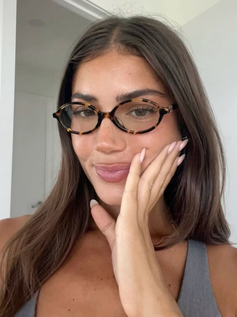 Miu Miu MU01XV Regard Honey Havana Eyeglasses Frames
