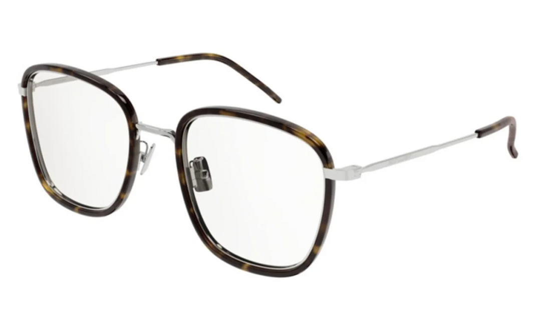 Monturas de anteojos Saint Laurent SL291 Mica Cat Eye en marrón