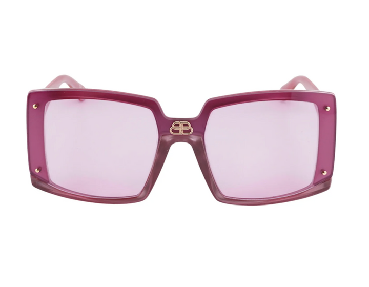 Balenciaga BB0081S Square Sunglasses in Pink