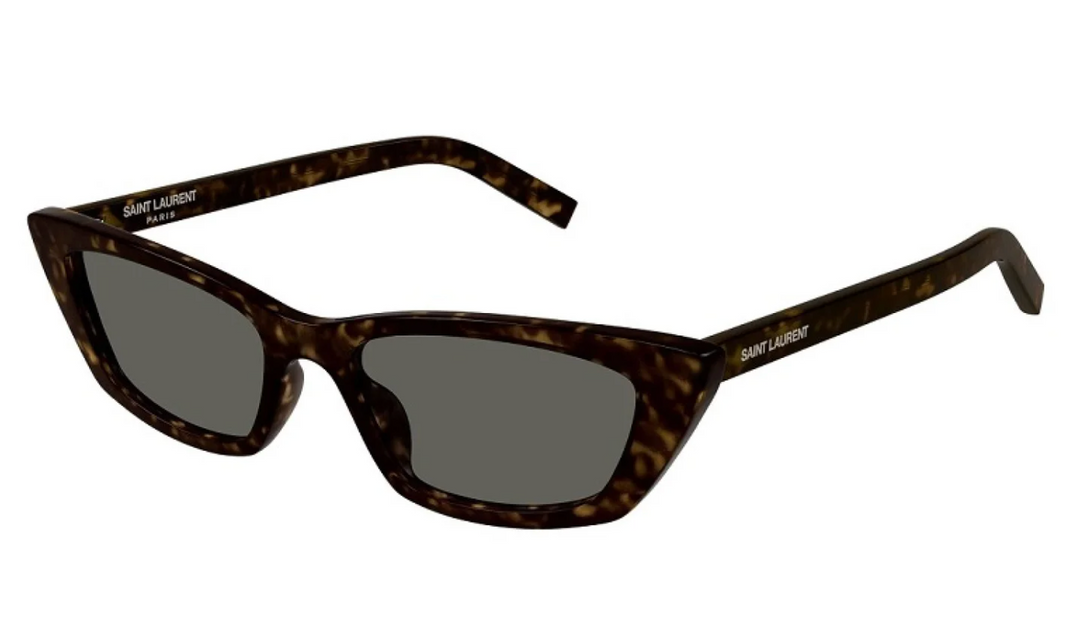 Saint Laurent SL277 Cat Eye Sunglasses in Havana Brown