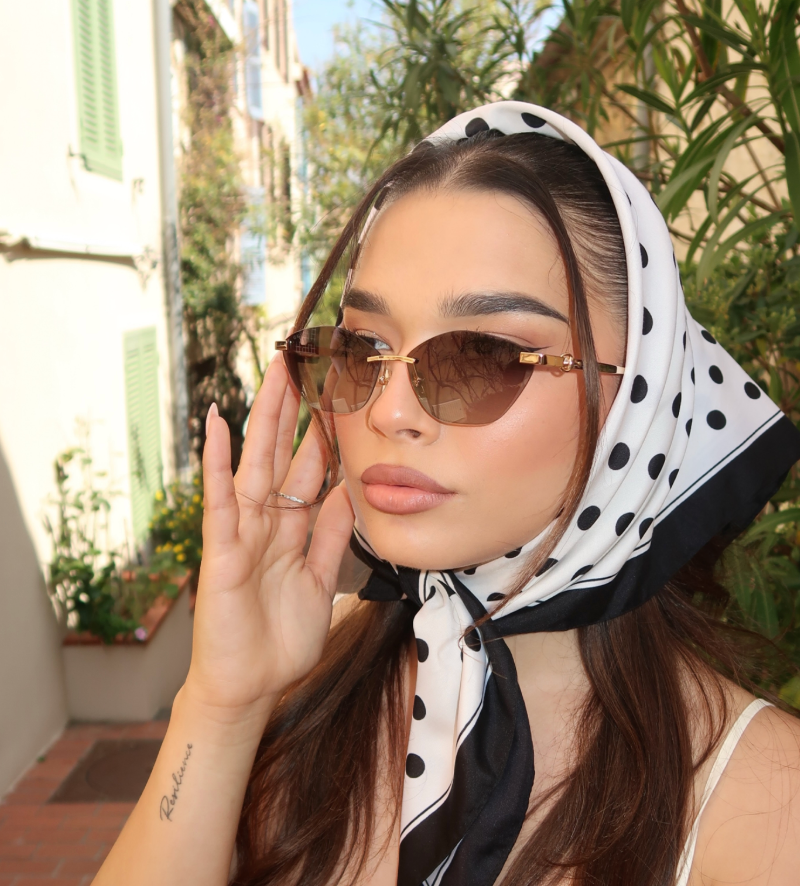 Gucci GG1220S Gafas de sol de aviador con monograma verde