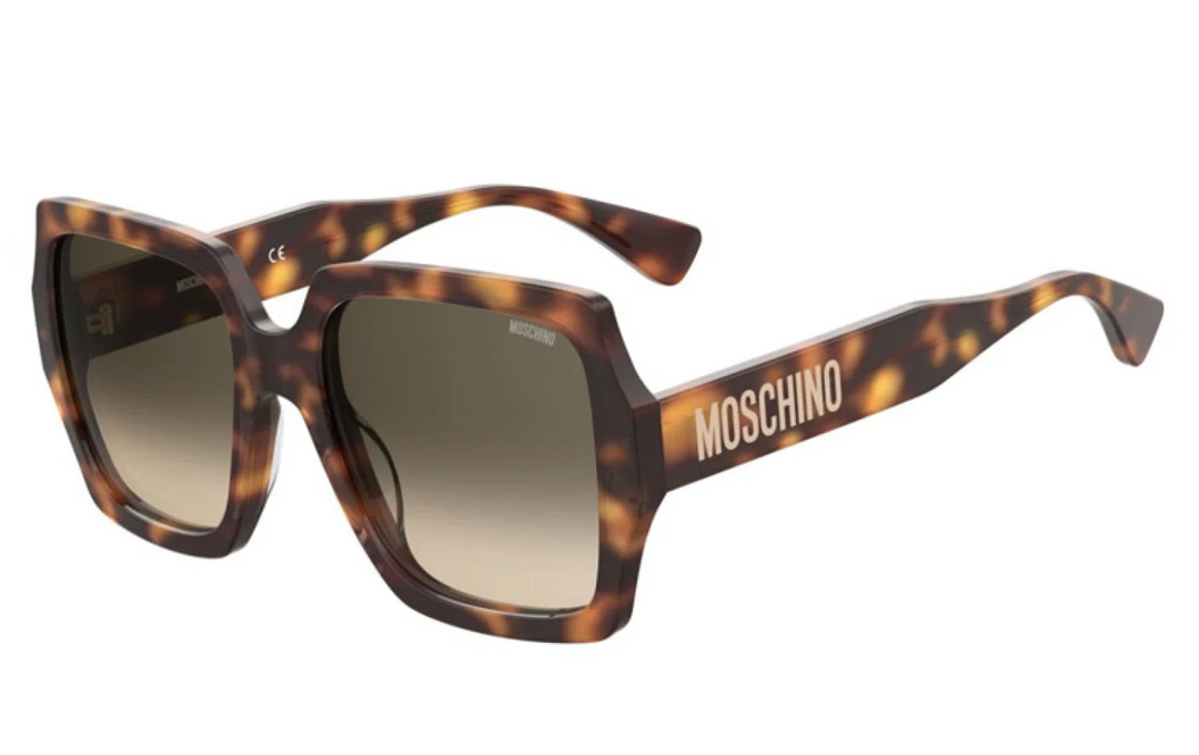 Moschino MOS127/S Brown Square Sunglasses