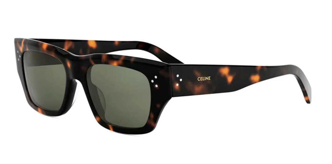 Celine CL40297U 3 Dots Havana Brown Unisex Sunglasses