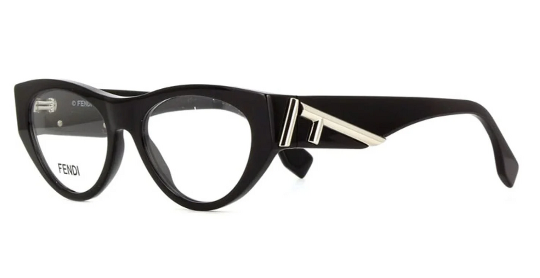 Fendi FE50092I Black Cat Eye Frames