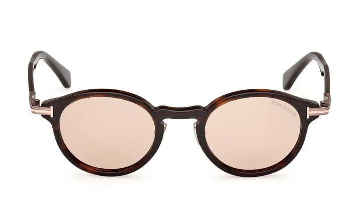 Tom Ford FT1150-D Havana Brown Round Sunglasses - Product Image 2 - Designer Daydream