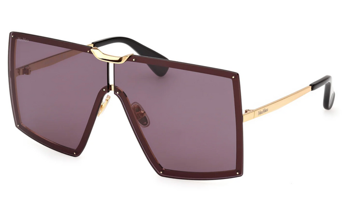 MM0117 Sunglasses in Gold Dark Grey