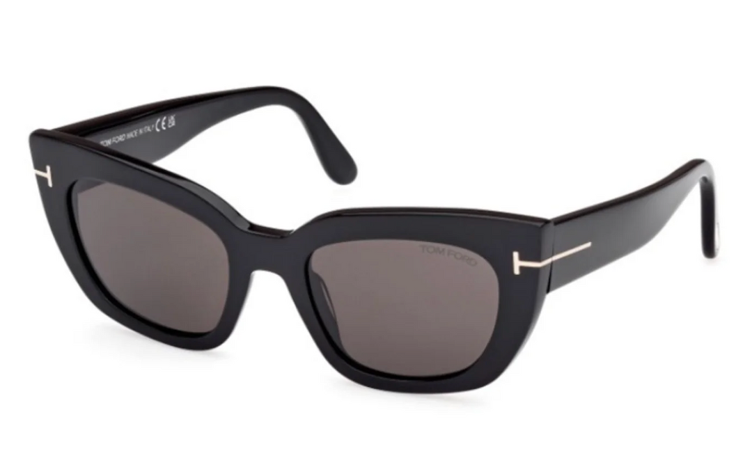 Athena FT1190 Cat Eye Sunglasses in Black