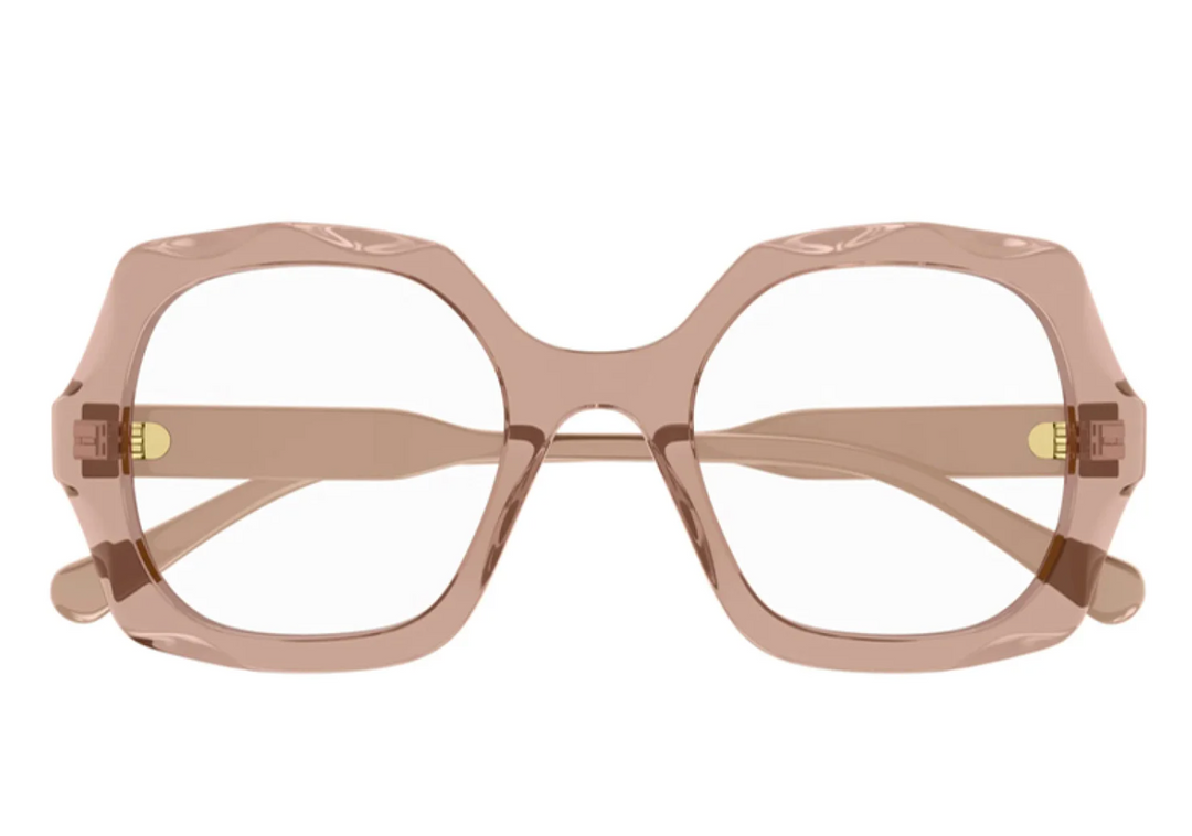 Gafas de sol Chloe CE144S Romie Aviator en níquel oscuro y cobre espejado