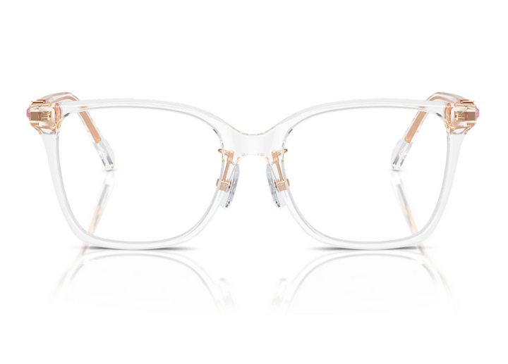 SK2026D Crystal Square Eyeglasses Frames