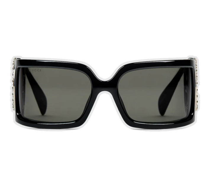 Gafas de sol con montura gruesa en marrón Gucci GG1338SK