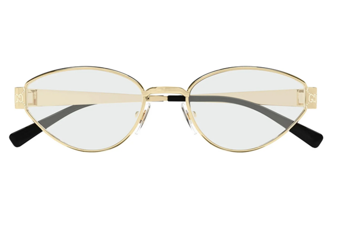 Monturas cuadradas Gucci GG1192O en negro 