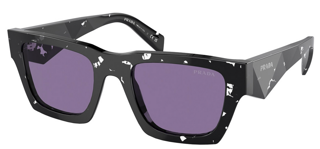 Prada PR A06S Sunglasses in Tortoise Black Crystal