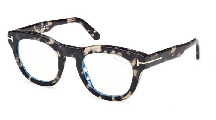 Tom Ford FT5872-B Grey Havana Bluelight Frames