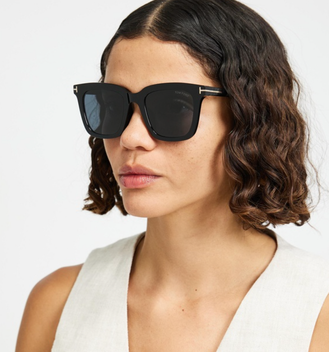 Tom Ford FT0970-K Square Sunglasses in Black