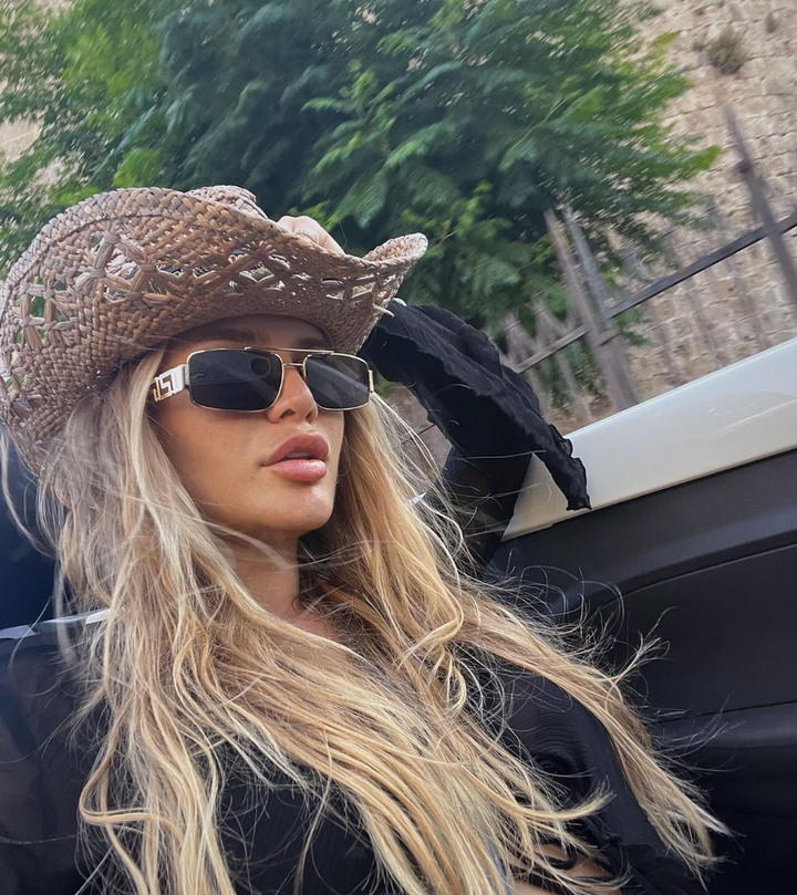 Versace VE2257 Slim Aviator Sunglasses in Gold Green