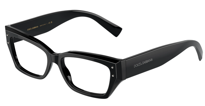 Dolce & Gabbana DG3387 Black Cat Eye Frames