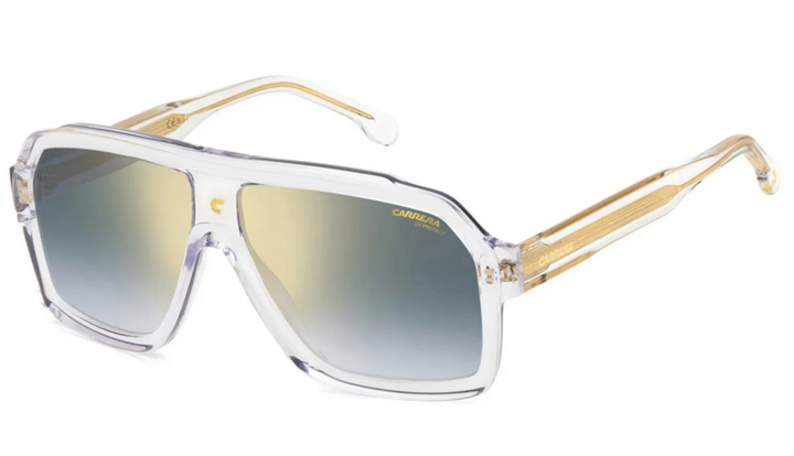 Carrera 1053/S Squared Aviator Sunglasses in Transparent