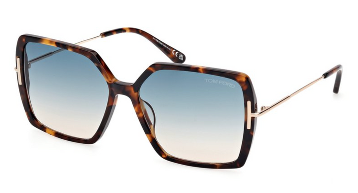 Tom Ford FT1039-F Joanna Sunglasses in Havana Brown - Designer Daydream