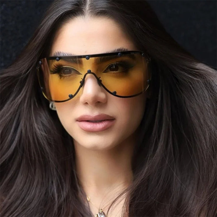 Tom Ford Farah TF0951 Gafas de sol en oro rosa