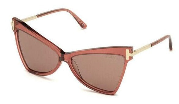 Tom Ford Tallulah FT0767 Sunglasses in Dark Pink
