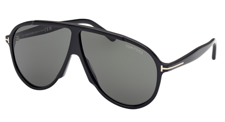 Tom Ford Vladimir FT1211 Sunglasses in Black