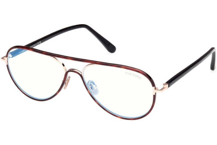 Tom Ford FT5897-B Brown Pilot Bluelight Frames