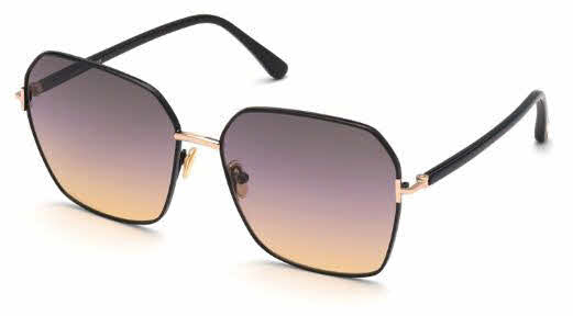 Gafas de sol negras con diseño de mariposa Sandrine de Tom Ford